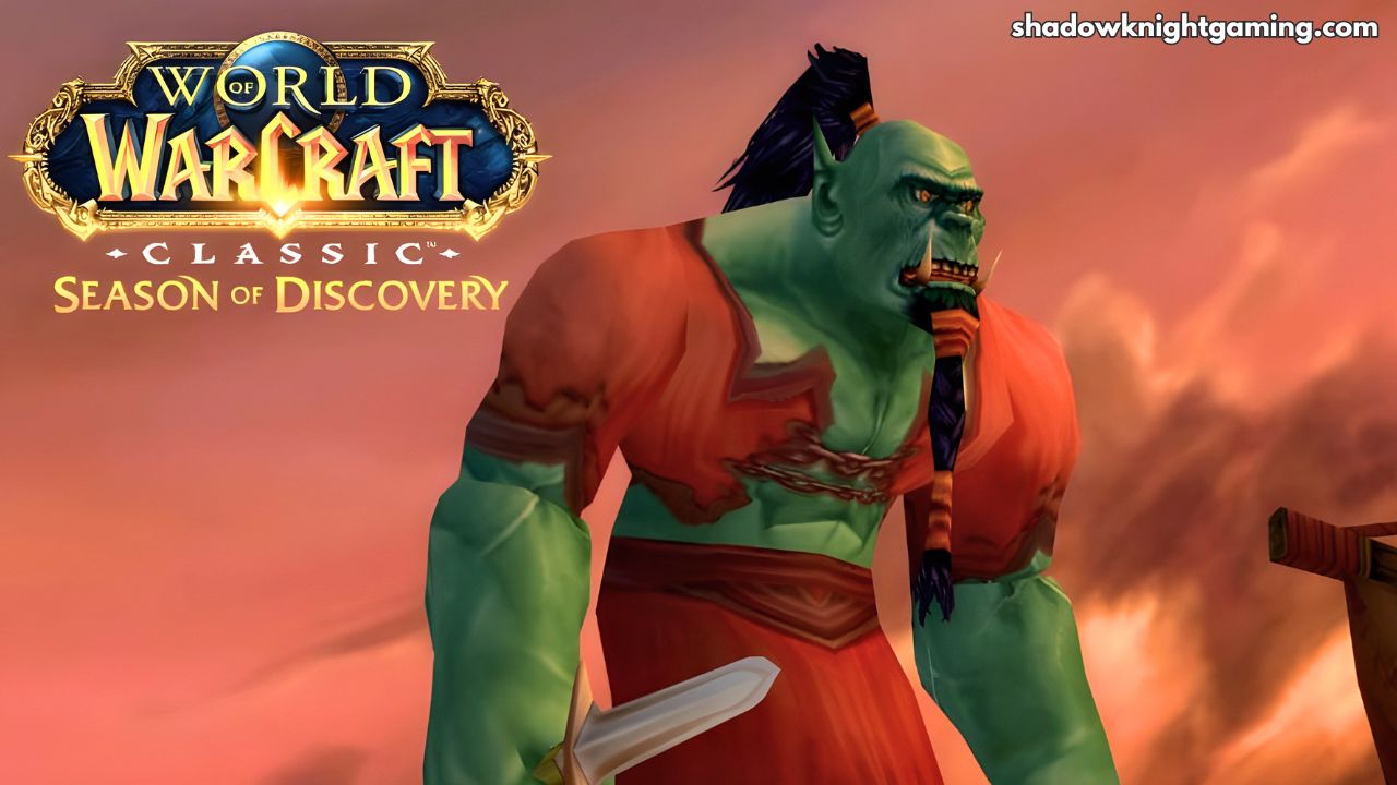 World of Warcraft Classic Season of Discovery Race