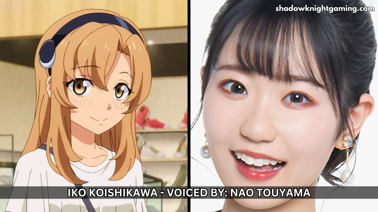 Iko Koishikawa from Shy Anime (left) voiced by Nao Touyama (right)