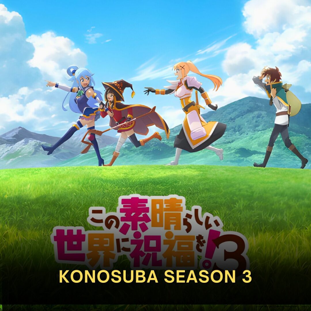 Konosuba Season 3 Anime Poster